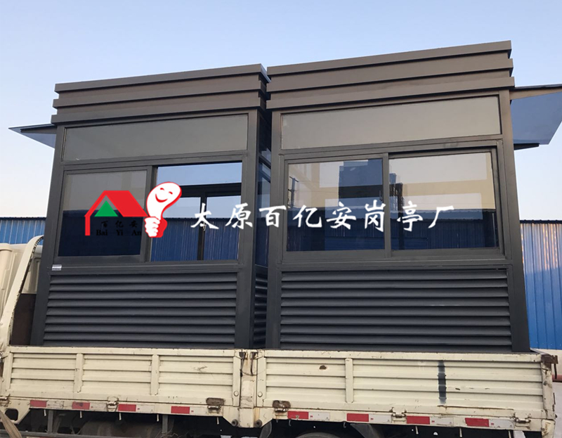 太原市圖書館定制氟碳噴漆崗亭